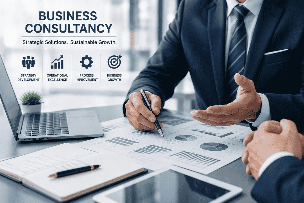 Business consultancy services for organizational growth and operational excellence